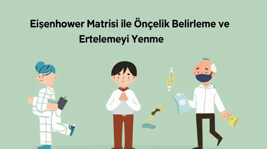 Eisenhower Matrisi ile Öncelik Belirleme ve Ertelemeyi Yenme.