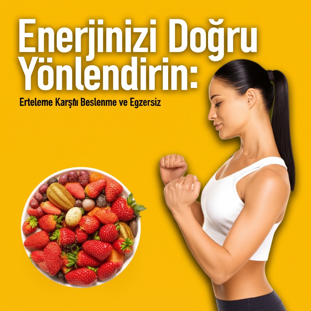 Enerjinizi Doğru Yönlendirin: Erteleme Karşıtı Beslenme ve Egzersiz.
