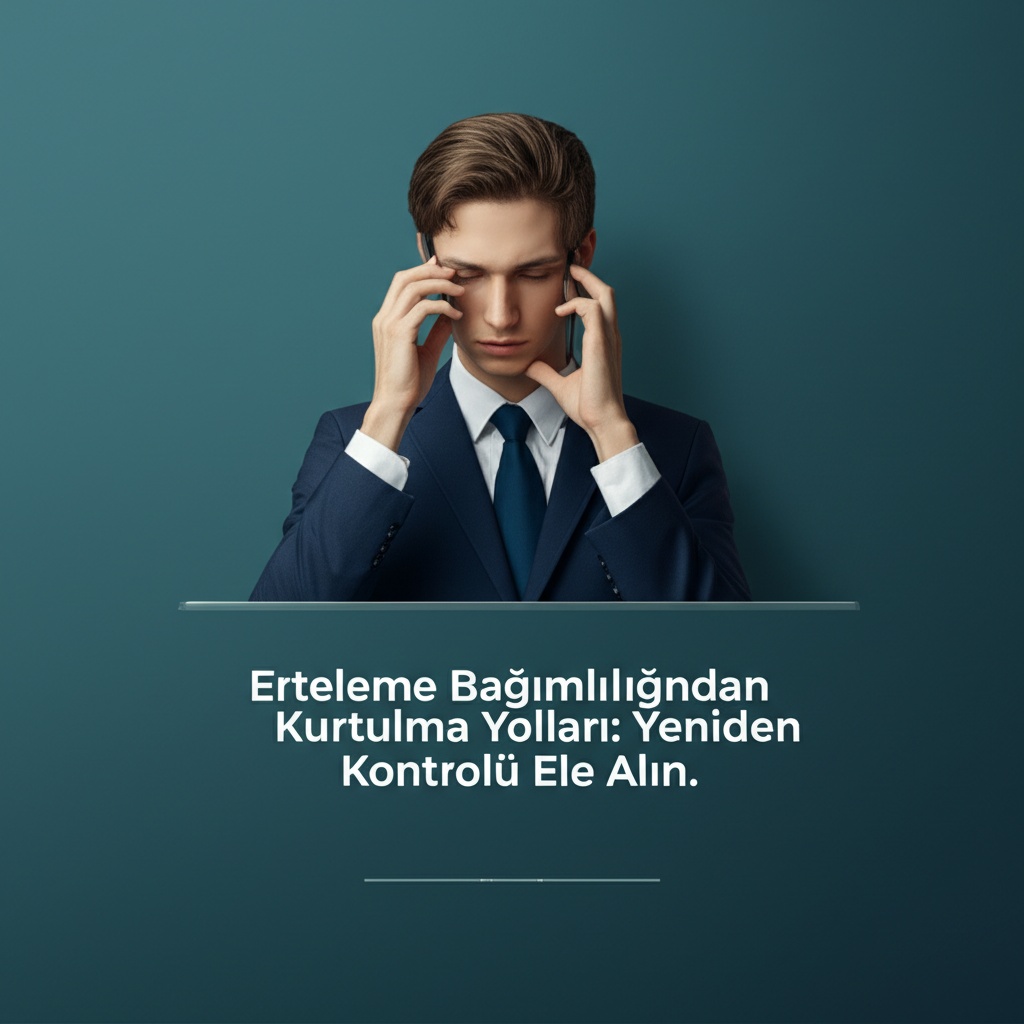 Erteleme Bağımlılığından Kurtulma Yolları: Yeniden Kontrolü Ele Alın.