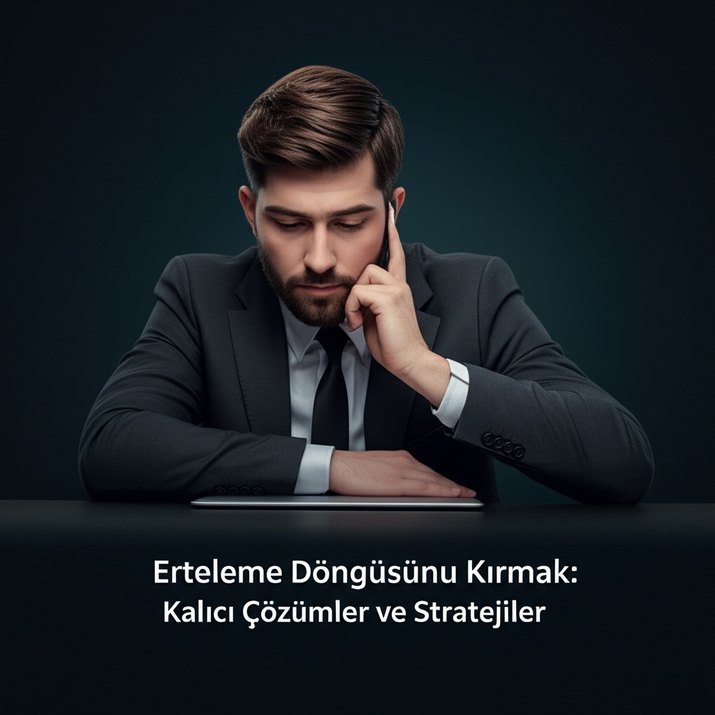 Erteleme Döngüsünü Kırmak: Kalıcı Çözümler ve Stratejiler.